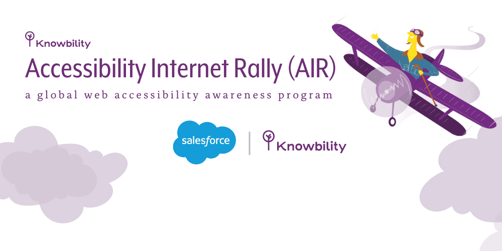 Accessibility Internet Rally banner