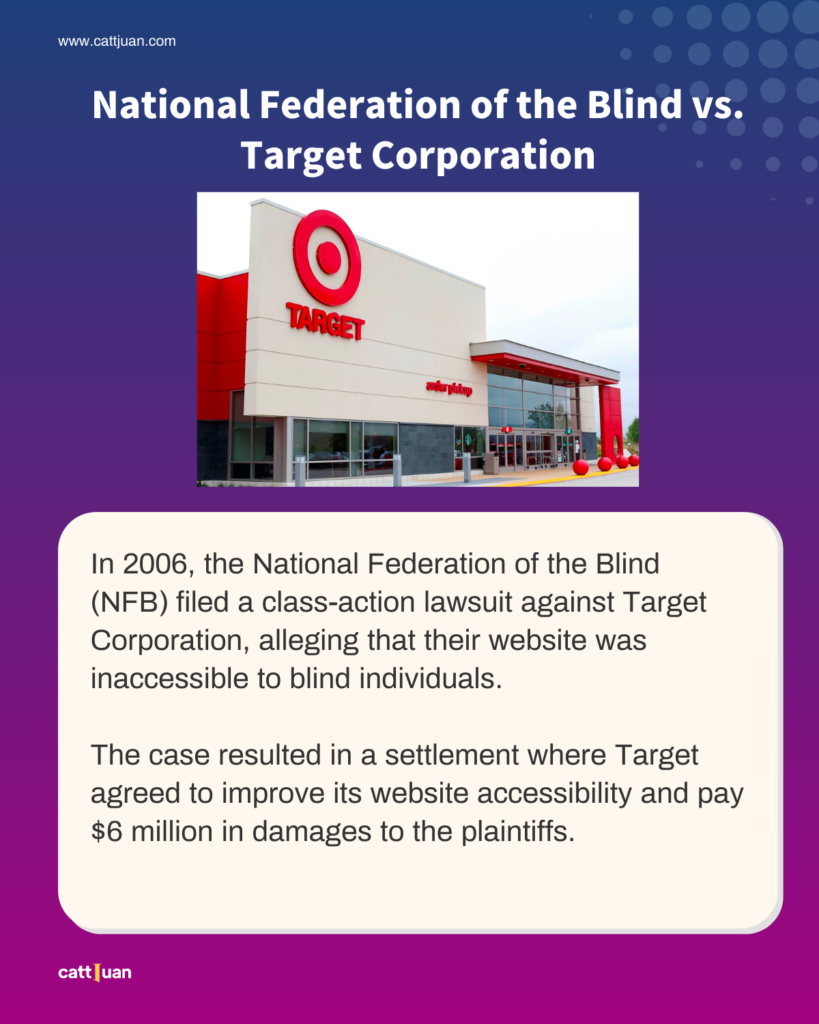 National Federation of the Blind vs. Target Corporation
